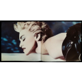 Madonna - True Blue vinyl LP with lyrics and Poster (VG/VG)