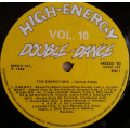 High - Energy Double Dance vol 10 double album lp vinyl  (VG-/VG+) 80 minutes