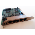 Network card PCI E-net card + Hub Genius GF4050C / 100Mbps / 5 port (K0239032 Rev B)