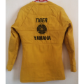Tiger Yamaha Motocross (Enduro) padded protective yellow jersey circa 1970`s