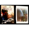 One fine day (A) and The thin red line (13V) - both Dvds  have George Clooney starring in them