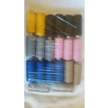 20 spools of MADEIRA BURMILANA No 12 - 25g Embroidery sewing machine thread - Mixed Colours