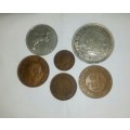 SILVER AND BRONZE COIN COLLECTION