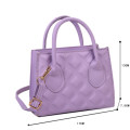 Mini Embossed Detail Bag - Lilac