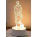 3D Night Light Acrylic Sports Football
