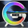 Wireless charging RGB Mini Lamp and Speaker with Clock