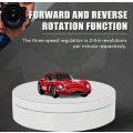 3-Speed Electric Rotating Photo Display Stand