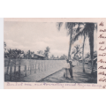 Boer War - Ragama POW Camp Ceylon - Picture postcard from Boer POW / Internee H. Potgieter
