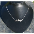 Customised hand made Name necklace