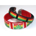 Four Rastafarian  bangles (see image)