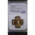 1887 GREAT BRITAIN - 2 SOVEREIGN - NGC GRADED AU DETAILS