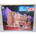 Vintage - 1996/97 - MB PUZZ 3D BAVARIAN MANSION from Milton Bradley (MB)...............