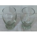 1970`s Rhodesia and South Africa Railway Drinking Glasses - Very Rare