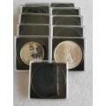 Coin Capsules. With Sizeable inner pad, (38mm, 33mm, 28mm, 23mm, 18mm). Fit 1 oz Silver coin.