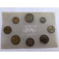 1991 South Africa Mint Unc Set.Mintage:15000.