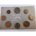 1992 South Africa Mint Unc Set,Mintage: 15087.