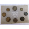 1992 South Africa Mint Unc Set,Mintage: 15087.
