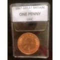 1967 UK Penny.UNC!