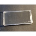 157mm x 71mm ,Banknote Clear Box. Fit 200 Rand Banknote