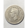 1945 South Africa 3D Silver Coin.