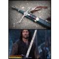 COMBO DEAL! Lord of The Rings: The Fellowship of the Ring, Strider Ranger Sword AND Dagger
