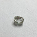 0.06ct Antique Fancy  Greenish Oval Diamond