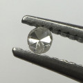 0.02 ct Fancy Light Grey VVS2 Single Cut Round Diamond