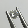 0.035 ct Fancy Grey I1 Single Cut Round Diamond