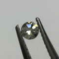 0.045 ct Fancy Light brownish Grey Si2 Single Cut Round Diamond