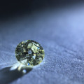 0.15 carat yellow old euro cut diamond