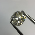 0.57 GIA N,Very Light Brown I2 Old Mine Brilliant Diamond