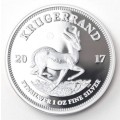 PROOF* 2017 1oz Silver Krugerrand Coin *Cert Number:247** - still sealed!
