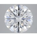 8.85 Carat GIA Lab Grown E VVS2 Round Brilliant Diamond