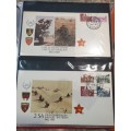 SADF - COMPLETE 51 FDC album - RARE Collector`s piece - SEE PHOTOS of MILITARY POSTAL HISTORY