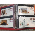 SADF - COMPLETE 51 FDC album - RARE Collector`s piece - SEE PHOTOS of MILITARY POSTAL HISTORY