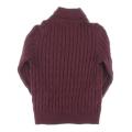 Tommy Hilfiger Mens Red Knit Stand-Collar Button-Up Pullover Sweater/Jersey Size - L