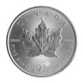 2020 Canadian Maple 1oz Silver coin 9999 fine silver