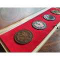 1966 Finding of the OFS Numismatic society medal collection - 92.5% Silver