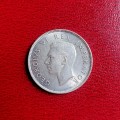 1945 Silver 2 Shillings