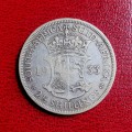 1933 Silver Half Crown - Low mintage