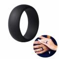 Black Silicone Ring Size Z+2