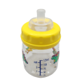Tommee Tippee Baby Wide Neck Feeding Bottle 125ml With Wide Neck Purflex Slow Flow Teat