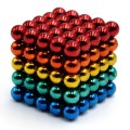 5mm Magenetic Building Balls - Rainbow (125 Pieces)