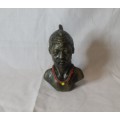 TOP  QUALITY  RESIN AFRICAN FIGURINE / BUST ..
