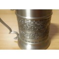 MALAYSIA EMBOSSED PEWTER CUP