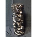 A  SOLID  AFRICAN WOOD CARVING