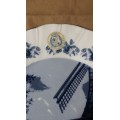 DELFT HOLLAND SPECIAL LIMITED COLLECTORS EDITION THE OLD CLOG MAKER SERIE 2717 OVAL  PLATE
