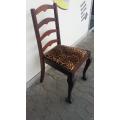 IMBUIA BALL AND CLAW CHAIR /  BUYER MUST COLLECT EDENVALE JHB
