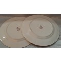 TWO  QUEEN ANNE SIDE PLATES ENGLAND ONE PRICE FOR BOTH