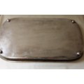Silver plated Footed Gallery Tray 49 cm x 29 cm x 4 cm